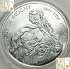 10 zł 2005 r. - August II Mocny, PÓŁPOSTAĆ, Poczet Królów i Książąt Polskich