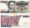 Banknot 10000 zł 1987 SERIA S, WYSPIAŃSKI ...