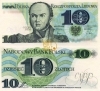 Banknot 10 zł 1982 SERIA L, BEM dziesięć złotych UNC