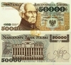 Banknot 50000 zł 1989 STASZIC pięćdziesiąt tysięcy złotych UNC