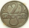 2 gr, dwa grosze 1927