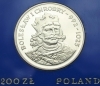 200 zł złotych 1980 Bolesław Chrobry - Poczet Królów i Książąt Polskich