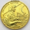 2 zl 1999 r. - Fryderyk Chopin - 150. rocznica śmierci, dwa złote NG