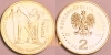 2 zł 2006 r. - Turyn 2006, XX Zimowe Igrzyska Olimpijskie, dwa złote NG