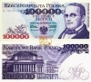 Banknot 100000 zł 1993 MONIUSZKO sto tysięcy złotych UNC