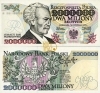 Banknot 2000000 zł 1993 PADEREWSKI dwa miliony złotych UNC