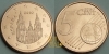 Hiszpania 2010, 5 euro-centów 2010 r.