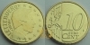 Luksemburg 2010, 10 euro-centów 2010 r.